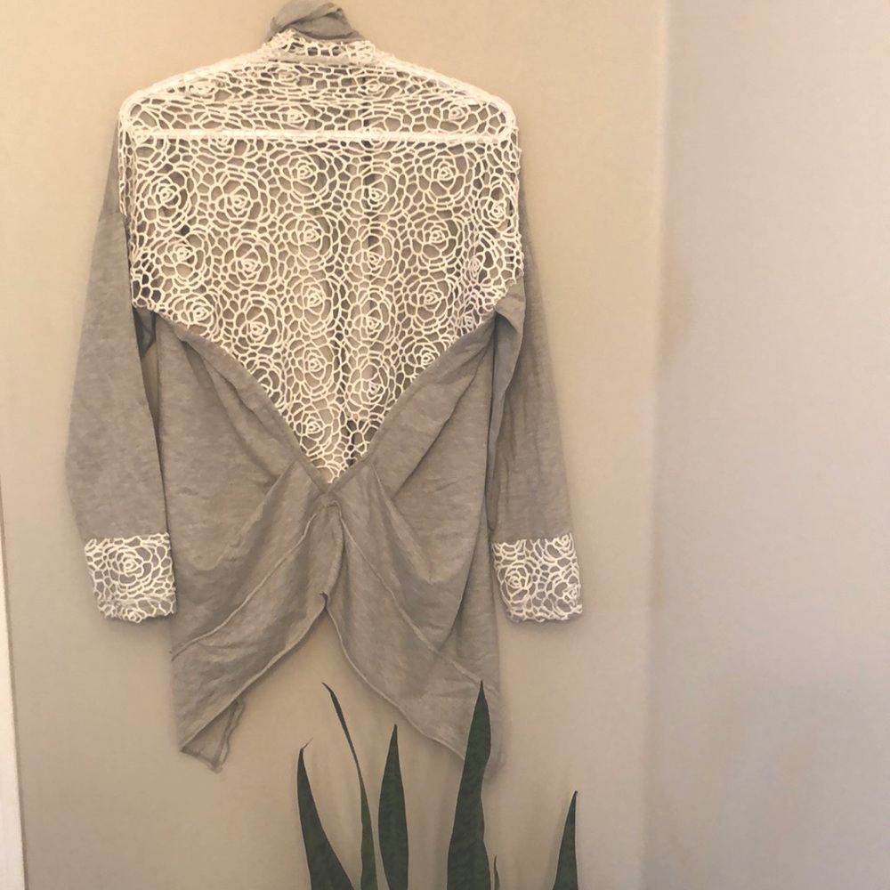 Open Back Cardigan